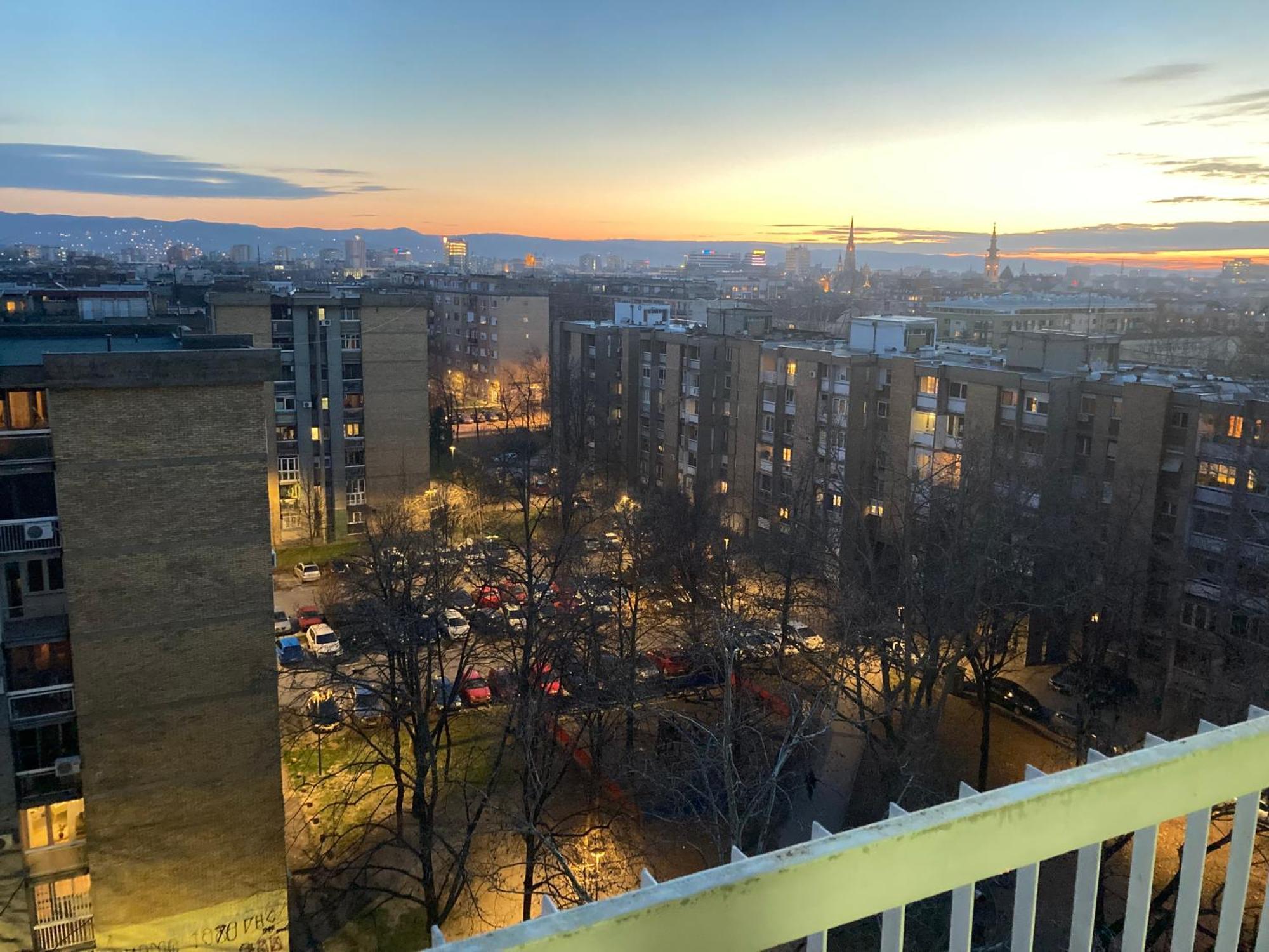 Apartman Bane 021 With A View โนวีซาด ภายนอก รูปภาพ